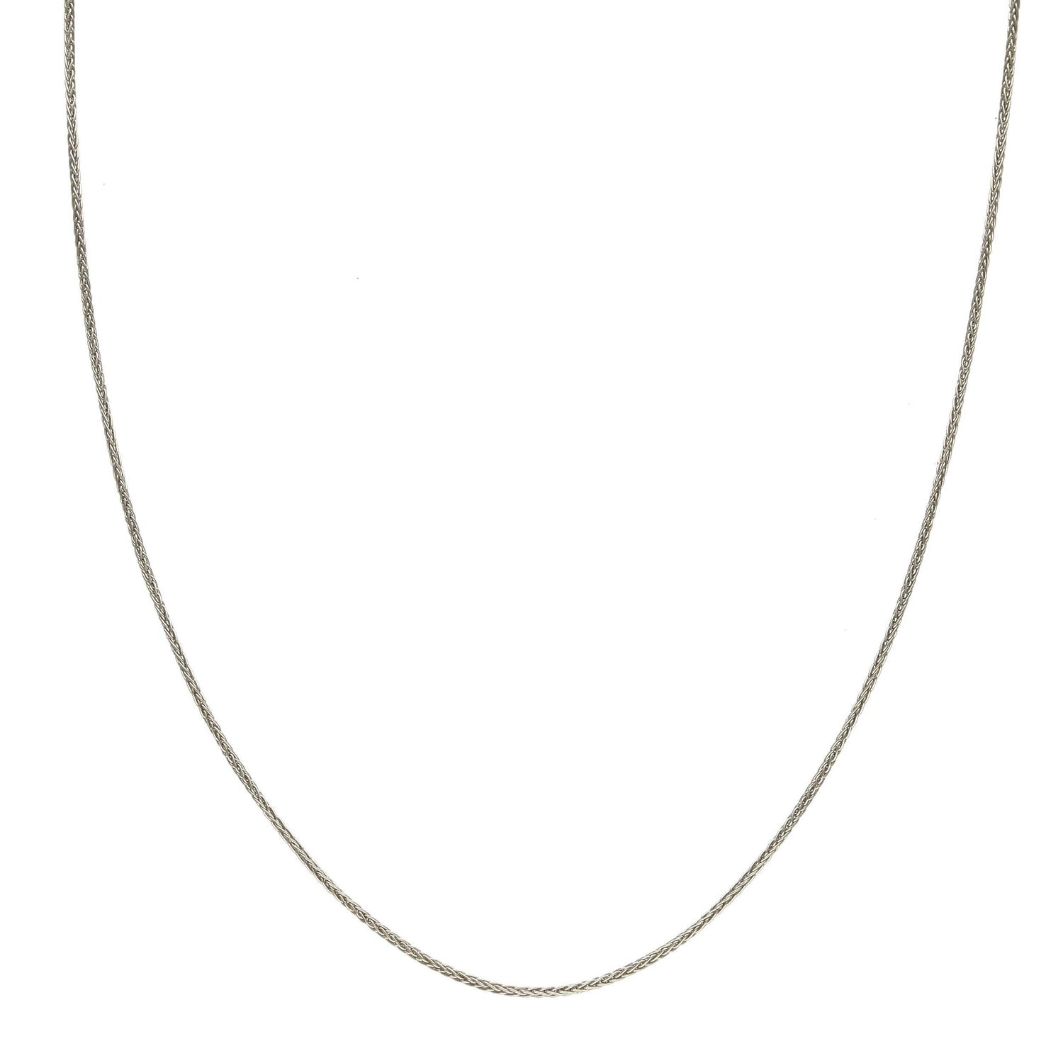 Złoty łańcuszek 333 białe złoto lisi ogon 0,5 mm DIA-LAN-1436B-333 0,5mm (2).jpg